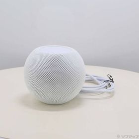 【中古】Apple(アップル) HomePod mini ホワイト MY5H2J／A 【344-ud】