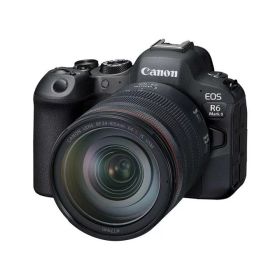 ◆最大3000円CP＋P3倍！！8/15◆キヤノン ミラーレス一眼カメラ EOS R6 Mark II RF24-105L IS USM レンズキット ブラック Canon【転送不可】