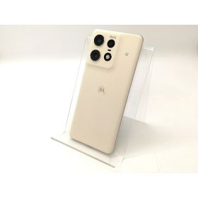 【中古】MOTOROLA SoftBank 【SIMフリー】 motorola edge 50s pro バニラクリーム 8GB 256GB A402MO【秋葉4号】保証期間1ヶ月【ランクB】