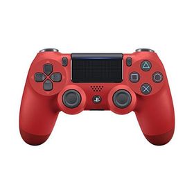 【純正品】ワイヤレスコントローラー (DUALSHOCK 4) マグマ・レッド (CUH-ZCT2J11)
