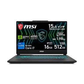ゲーミングノート Cyborg-15-Black-Edition-A13VEO-5799JP [15.6型 /i7-13620H /RTX4050 /RAM:16GB /SSD:512GB /Windows 11 Home /アルマイトブラック]