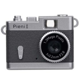 トイカメラ DSC-PIENI II グレー(1個)[映像関連 その他]