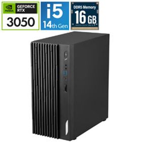 〔未使用品〕 未使用品 PRO DP180 14ATA-1439JP ［Core-i5-14400／16GB／SSD512GB／GeForce RTX 3050(6GB)／Windows11 Home］〔未使用品〕 未使用品 PRO DP180 14ATA-1439JP ［Core-i5-14400／16GB／SSD512GB／GeForce RTX 3050(6GB)／Windows11 Home］