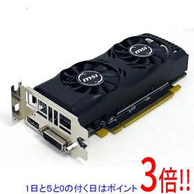 【1日と5.0のつく日、18日はポイント3倍！】【中古】MSI製グラボ GeForce GTX 1650 4GT LP J PCIExp 4GB