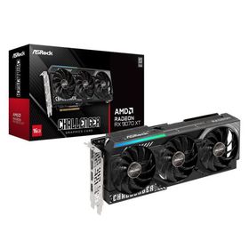 ASRock アスロック AMD Radeon RX 9070 XT Challenger 16GB (RX9070XT CL 16G) グラフィックボード 【国内正規品】