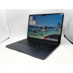 【中古】Apple MacBook Air 13インチ M2(CPU:8C/GPU:8C) 8GB/256GB ミッドナイト MLY33J/A (M2,2022)【府中ル・シーニュ】保証期間１ヶ月【ランクB】