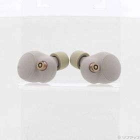 〔中古〕SONY(ソニー) WF-1000XM4 S プラチナシルバー〔349-ud〕