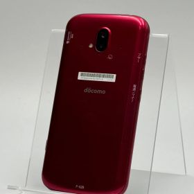 【中古B】らくらくスマートフォン F-52B ピンク SIMフリー 白ロム