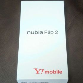 【新品・未使用】nubia Flip 2 A404ZT ブラック 本体