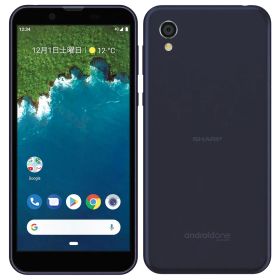 【中古】Bランク【やや傷や汚れあり】 SIMフリー S5-SH シャープ Android One S5 ダークブルー 本体のみ 利用制限〇(白ロム) 送料無料