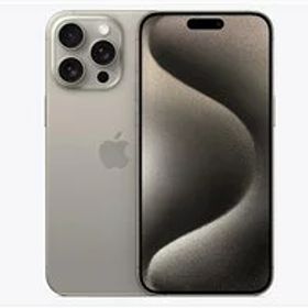 ★アップル / APPLE iPhone 15 Pro Max 512GB SIMフリー [ナチュラルチタニウム] (SIMフリー)【スマートフォン】【送料無料】