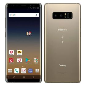 【中古】Aランク【目立った傷や汚れなし】SIMロック解除済み 元docomo SAMSUNG Galaxy Note 8 SC-01K メープルゴールド 本体のみ 利用制限〇(白ロム) 送料無料