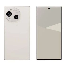 シャープ AQUOS R10 256GB SH-M31A W カシミヤホワイト 6.5型 12GB/256GB SIMフリースマートフォン SHM31AW