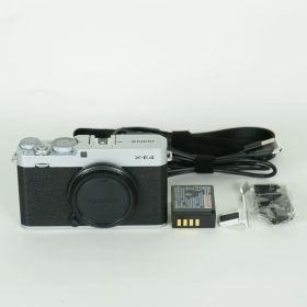 [美品 | シャッター数152回] FUJIFILM X-E4 [ボディ シルバー] | FUJIFILM Xマウント