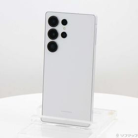 (中古)SAMSUNG Galaxy S25 Ultra 512GB チタニウムホワイトシルバー SM-S938QZSESJP SIMフリー(262-ud)