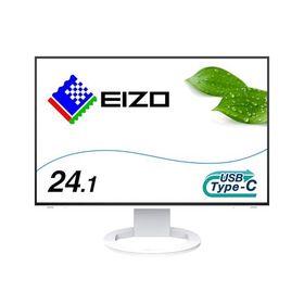 EIZO ビジネススタンダードモニター | FlexScan EV2485-WT | 24.1型WUXGA・USB Type-C・ホワイト