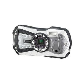 RICOH 防水デジタルカメラ RICOH WG-40W ホワイト 防水14m耐ショック1.6m耐寒-10度 RICOH WG-40W WH 04687