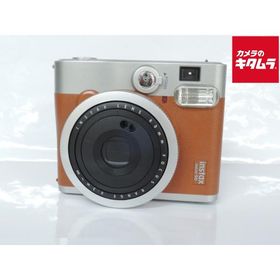 【中古】 【美品】 フジフイルム インスタントカメラ instax mini 90 「チェキ」 ネオクラシック ブラウン