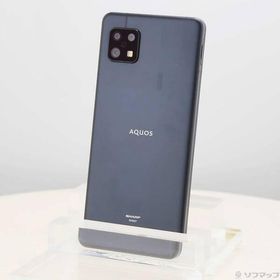 〔中古〕SHARP(シャープ) AQUOS sense6s 64GB ブラック AUAQSE6S au SIMフリー〔352-ud〕