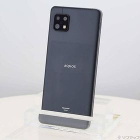 〔中古〕SHARP(シャープ) AQUOS sense6s 64GB ブラック AUAQSE6S au SIMフリー〔198-ud〕
