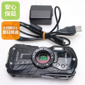 良品中古 RICOH WG-50 ブラック 即日発送 コンデジ RICOH 本体 土日祝発送OK
