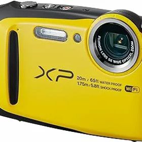 【中古】【39shop】FUJIFILM★デジタルカメラ XP120 イエロー 防水 FX-XP120Y（良い）