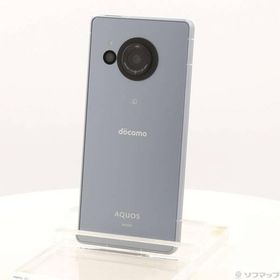 〔中古〕SHARP(シャープ) AQUOS R8 256GB ブルー SH-52D docomo SIMフリー〔349-ud〕