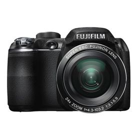 FUJIFILM デジタルカメラ FinePix S3200 ブラック F FX-S3200 1400万画素 広角24mm 光学24倍 3型液晶 フルHD