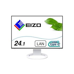 EIZO CAD・BIM向けデイジーチェーン対応モニター | FlexScan EV2495-WT | 24.1型WUXGA・USB Type-C・ホワイト