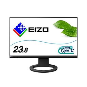 EIZO ビジネススタンダードモニター | FlexScan EV2480-ZBK | 23.8型フルHD・USB Type-C・ブラック