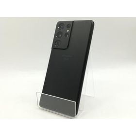【中古】SAMSUNG docomo 【SIMロック解除済み】 Galaxy S21 Ultra 5G ファントムブラック 12GB 256GB SC-52B【福岡筑紫】保証期間１ヶ月【ランクC】