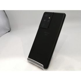 【中古】SAMSUNG docomo 【SIMロック解除済み】 Galaxy S21 Ultra 5G ファントムブラック 12GB 256GB SC-52B【静岡】保証期間１ヶ月【ランクC】