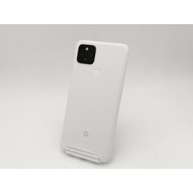 【中古】Google SoftBank 【SIMロック解除済み】 Pixel 4a (5G) Cleary White 6GB 128GB G025H【なんば】保証期間１ヶ月【ランクC】