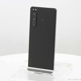 〔中古〕SONY(ソニー) Xperia 5 IV 256GB ブラック XQ-CQ44-B2JPCX0 SIMフリー〔349-ud〕