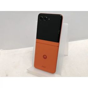 【中古】MOTOROLA 国内版 【SIMフリー】 motorola razr 50 スプリッツオレンジ 12GB 512GB PB230002JP【仙台駅東口】保証期間1ヶ月【ランクB】
