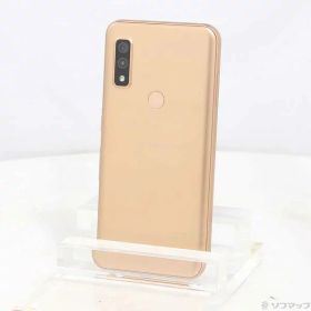 【中古】FUJITSU(富士通） arrows We 64GB ローズゴールド FCG01 au SIMフリー 【295-ud】