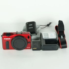 [良品 | SDカード付] Canon EOS M ボディ レッド | キヤノンEF-Mマウント
