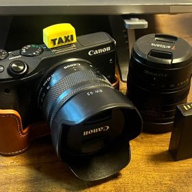 Canon EOS M3 本体 ズームレンズ 単焦点レンズセット