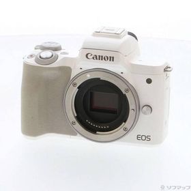 〔中古〕Canon(キヤノン) EOS Kiss M ホワイト〔349-ud〕