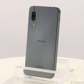 〔中古〕SHARP(シャープ) AQUOS sense3 64GB ブラック SH-02M docomoロック解除SIMフリー〔276-ud〕