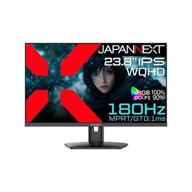 JAPANNEXT ゲーミング液晶ディスプレイ ブラック 23.8型 JN-IPS238G180Q 1点
