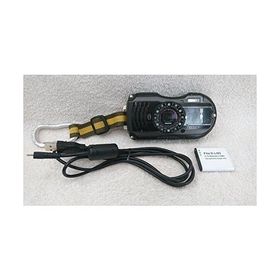 PENTAX 防水デジタルカメラ PENTAX WG-3 ブラック 1cmマクロ マクロスタンド LEDライト PENTAX WG-3BK 12685