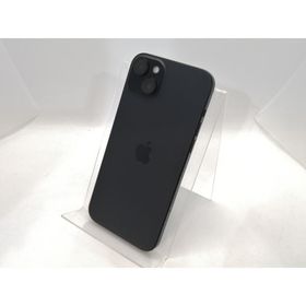 【中古】Apple 国内版 【SIMフリー】 iPhone 15 Plus 128GB ブラック MU083J/A【高崎モントレー】保証期間１ヶ月【ランクC】