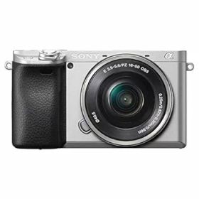 【中古】［状態良好］SONY(ソニー) APS-C ミラーレス一眼カメラ α6400 パワーズームレンズキット(同梱レンズ:SELP1650) シルバー ILCE-6400L S