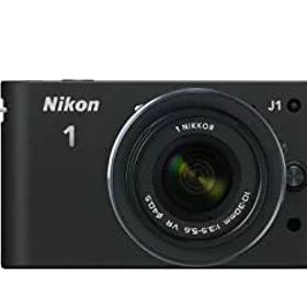 【中古-非常に良い】 Nikon ニコン ミラーレス一眼カメラ Nikon ニコン 1 (ワン) J1 (ジェイワン) 標準ズームレンズキット ブラックN1 J1HLK BK