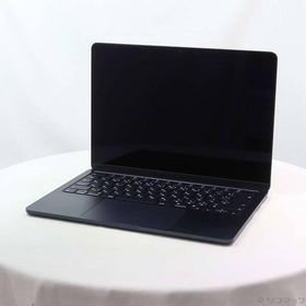 〔中古〕Apple(アップル) MacBook Air 13.6-inch Early-2024 MRXV3J／A Apple M3 8コアCPU_8コアGPU 8GB SSD256GB ミッドナイト 〔26.3 Tahoe〕〔276-ud〕