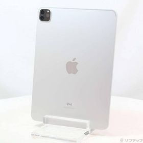 〔中古〕Apple(アップル) iPad Pro 11インチ 第3世代 512GB シルバー MHQX3J／A Wi-Fi〔297-ud〕