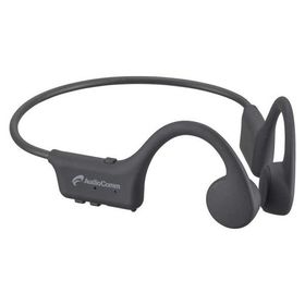 オーム電機 骨伝導イヤホン AudioComm [ ワイヤレス ( 左右コード ) / 骨伝導 / Bluetooth 対応 ] ブラック HP-BC110N