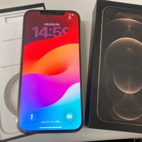 iPhone 12 pro Max 128GB ゴールド K2172