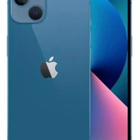 【中古】携帯電話 香港版 iPhone 13 256GB (SIMフリー/ブルー) [MLE43ZA/A]
